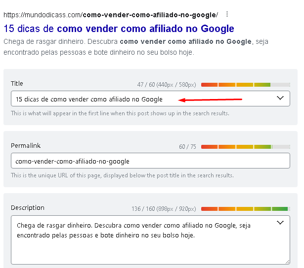 Gráfico mostrando a diferença de cliques entre um título comum e um título com gatilho de curiosidade na busca do Google.